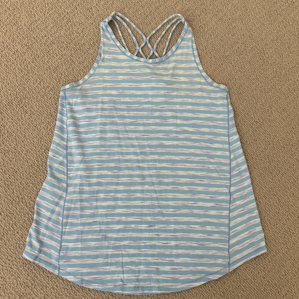 Ivivva by Lululemon Strappy Workout Tank Top, Size 14
